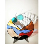Sculpture vitrail circulaire Kimcap Creations FOKC160g_240€