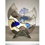 sculpture vitrail feuille Gingko FOKC161d_240€