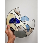 sculpture vitrail feuille Gingko FOKC161f_240€