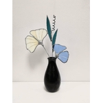 Bouquet de feuilles de Gingko en vitrail Tiffany FOKC175_33€