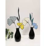 Bouquet de feuilles de Gingko en vitrail Tiffany FOKC175d_33€