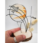 Figurine Kimys en fil de fer et verre, scène symbolique FIG006c_32€