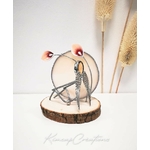 Figurine Kimys en fil de fer et verre, scène symbolique FIG007b_32€