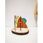 Figurine Kimys en fil de fer et verre, scène symbolique FIG014b_32€