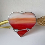Suspension vitrail coeur de Cupidon FOKC278_15€