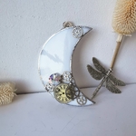 Suspension vitrail lune steampunk FOKC304c_25€
