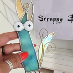 Figurine scrappy bird rigolo décoration vitrail SPI12d_Marius_20€