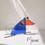 Figurine scrappy bird rigolo décoration vitrail SPI33_Maxime_20€