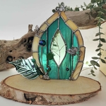 Fairy door en vitrail porte féérique FOKC464c_145€