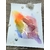 Dessin d'art à l'encre, coquillage arc en ciel pour une décoration étonnante DEY066_50€