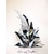 Sculpture de verre Black & White, vitrail pour une décoration étonnante FOKC138_150€