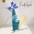 Figurine scrappy bird rigolo décoration vitrail SPI21_Rodolphe_20€