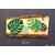 tableau, décoration murale greenlife en vitrail feuille tropicale VKC008b_210€