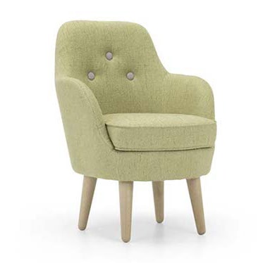 Fauteuil JEANJEAN style scandinave 62 ou 68cm