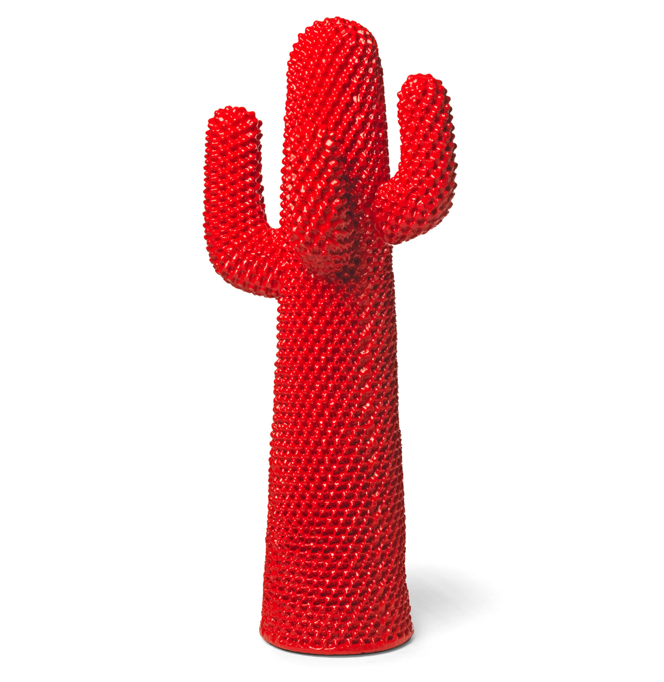 Cactus GÉANT ROUGE ROSSOCACTUS 170cm - Objet déco ou porte-manteau original