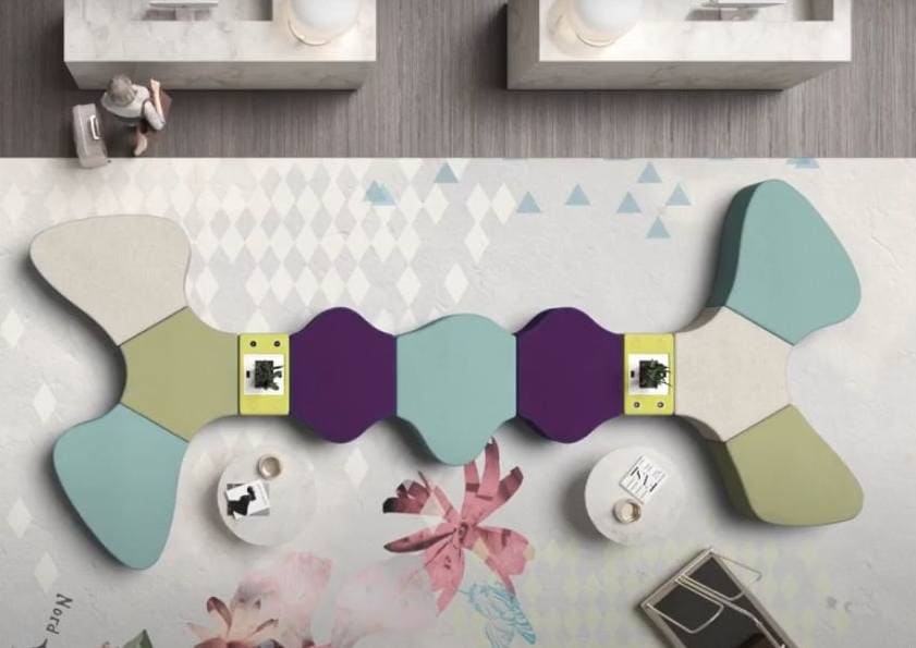 pouf espace collaboratif