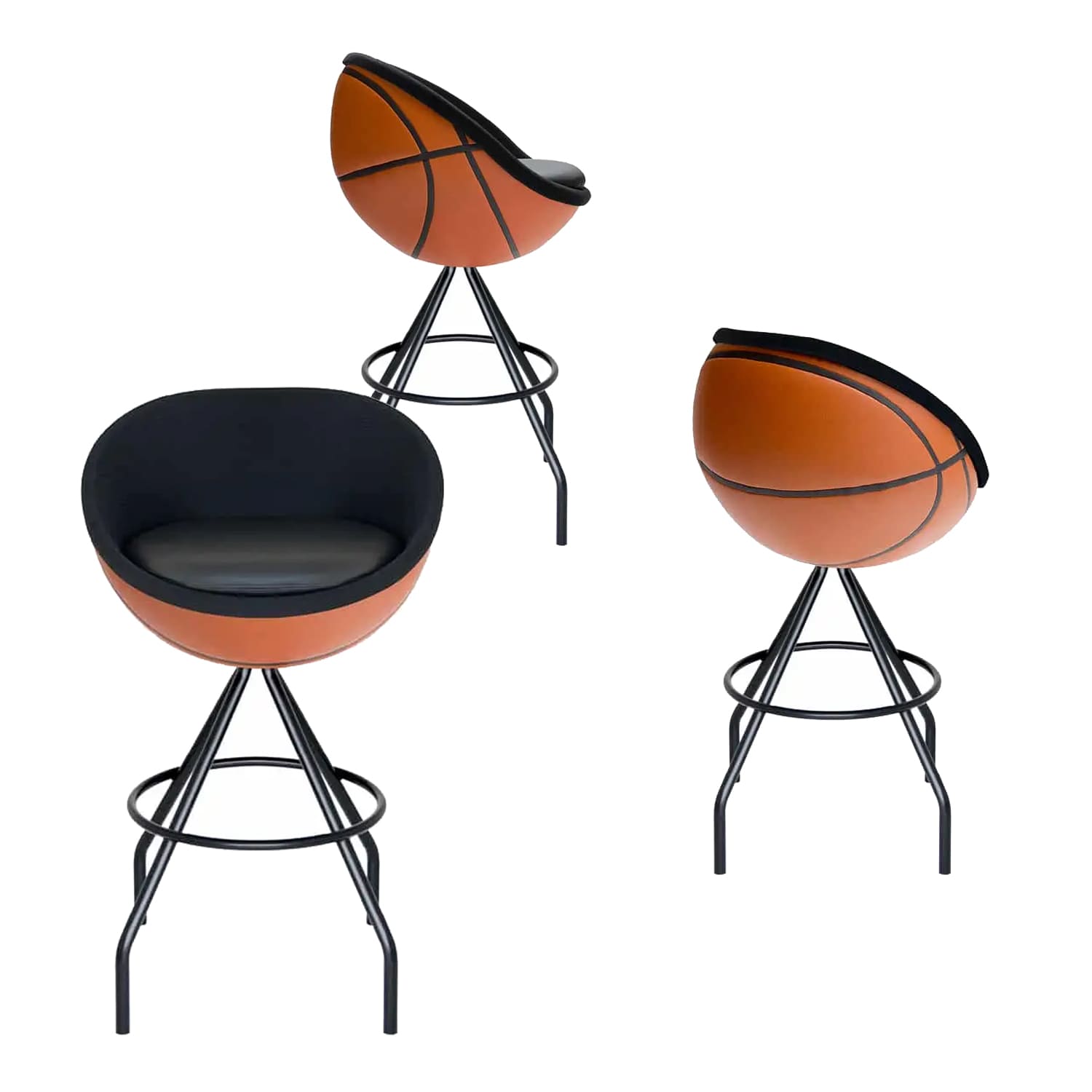 Tabouret de bar et comptoir Ball Chair Basketball Parker allnet