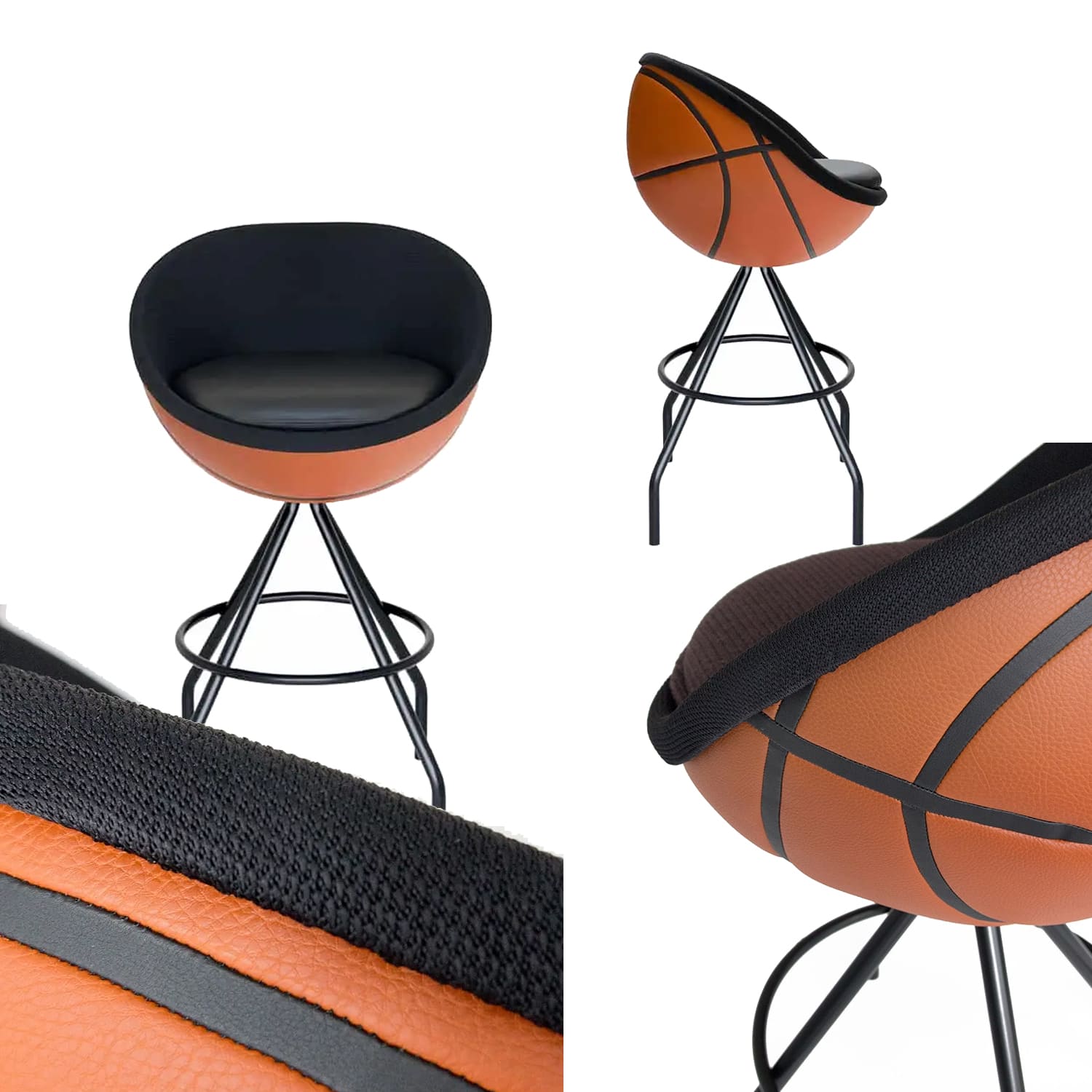 fauteuil ball chair ballon basket parker