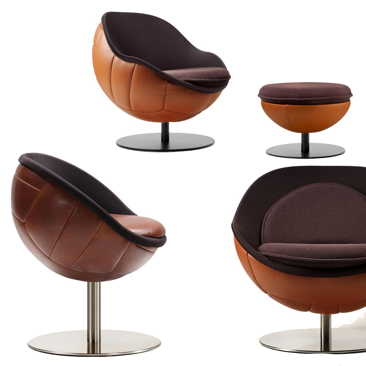 Fauteuil Football SOCCER Vintage Club Wembley pivotant