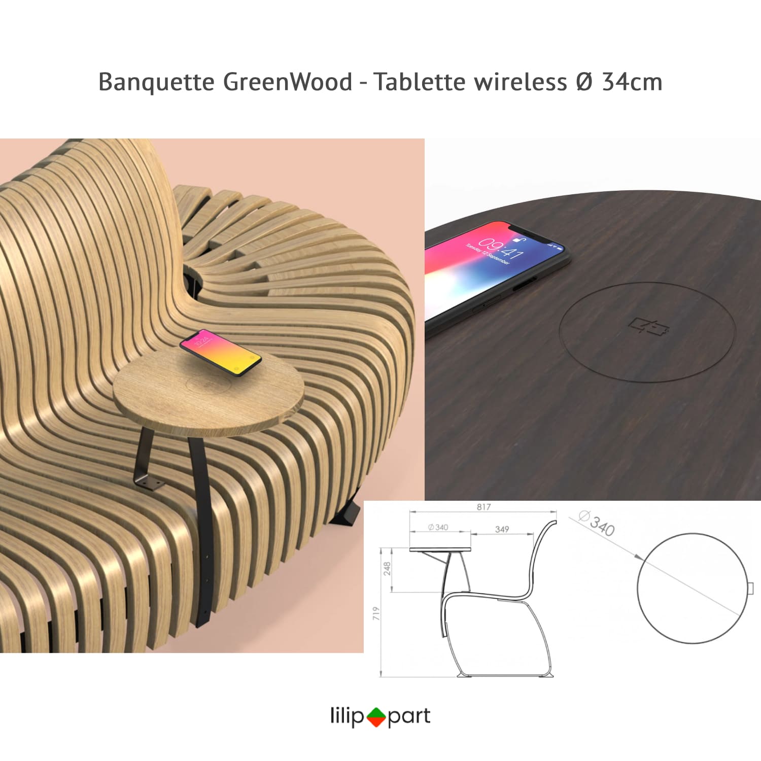 tablette bois durable ecoresponsable