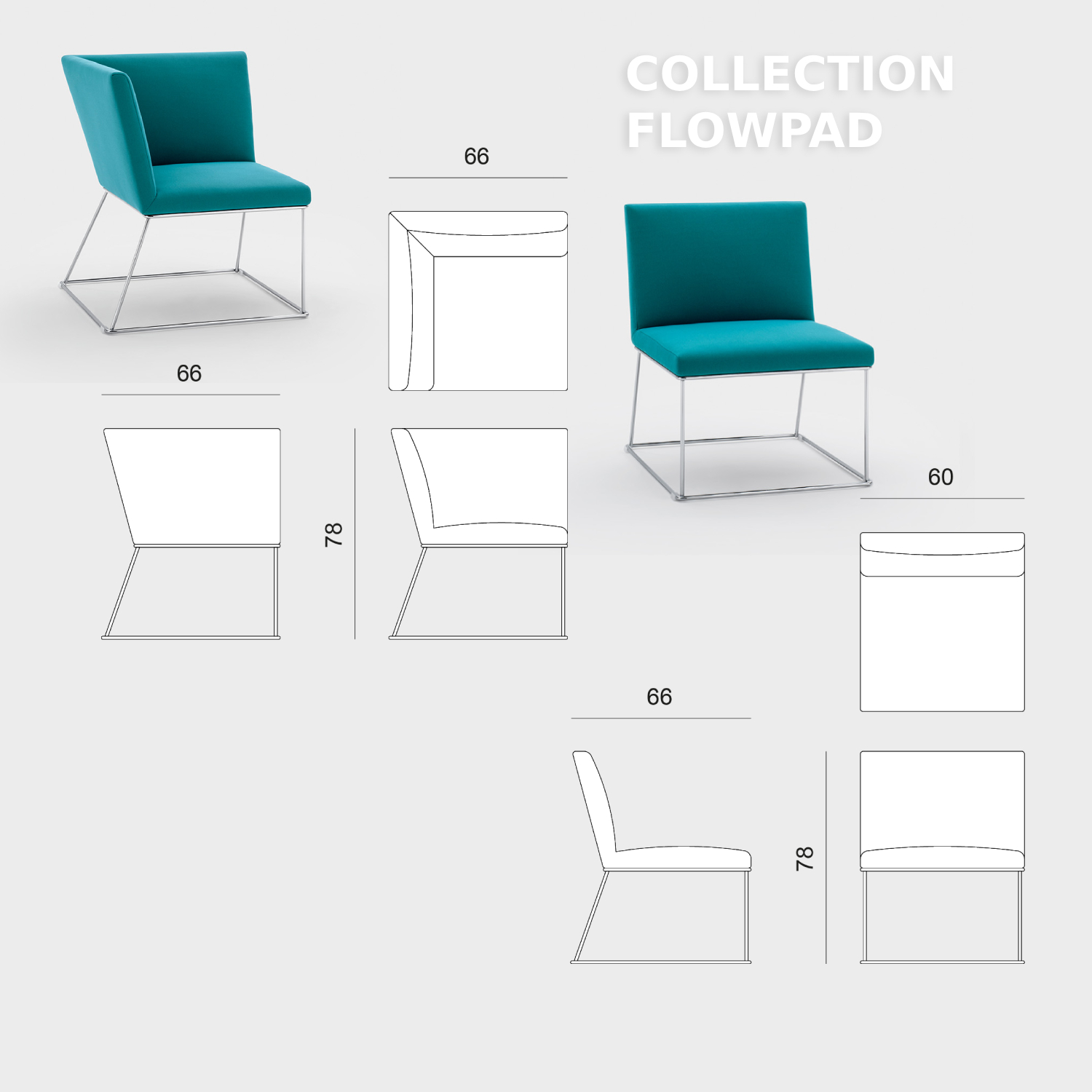 mobilier turquoise professionnel design modulable