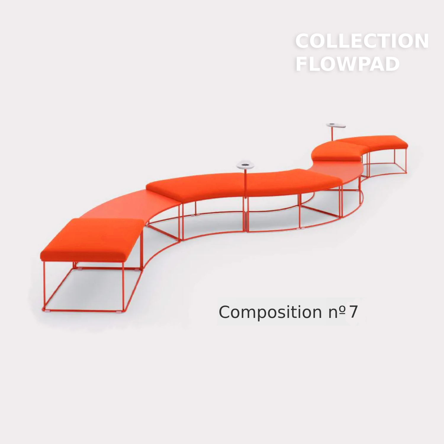 banc visiteur design professionnel modulable