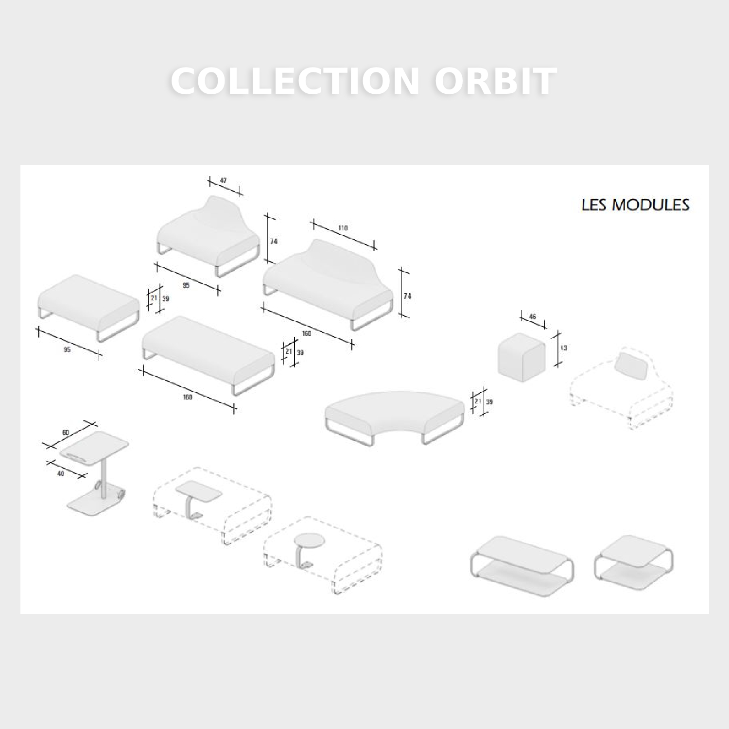 modules sieges bureau biophilique