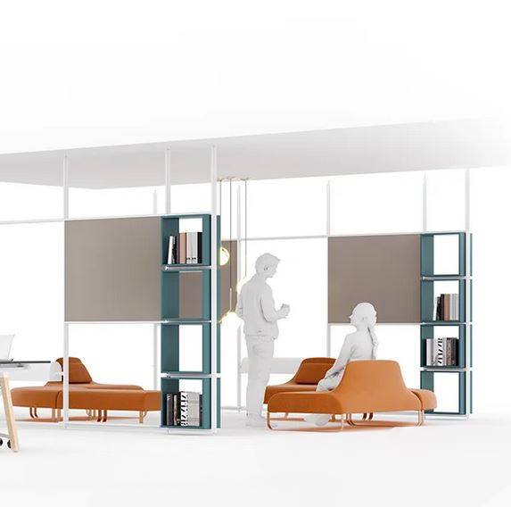 Canapé d'Accueil Modulable ORBIT avec Modules design épurés