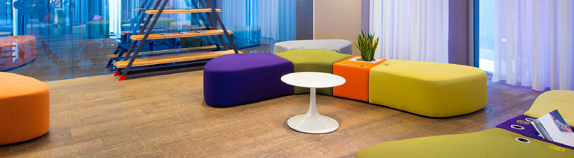 pouf connecté