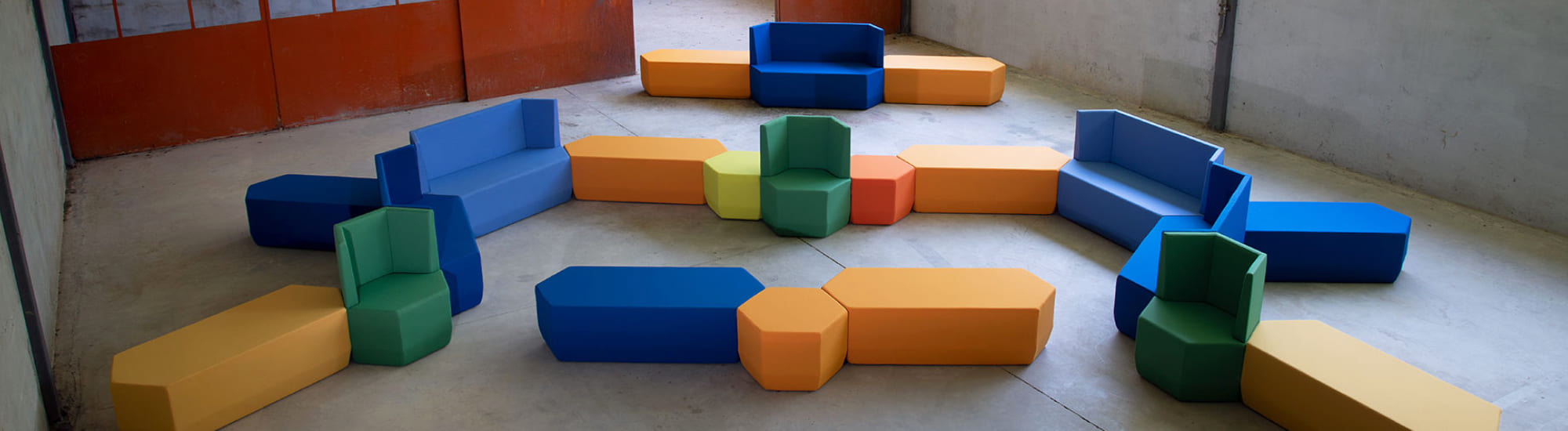 pouf agile working