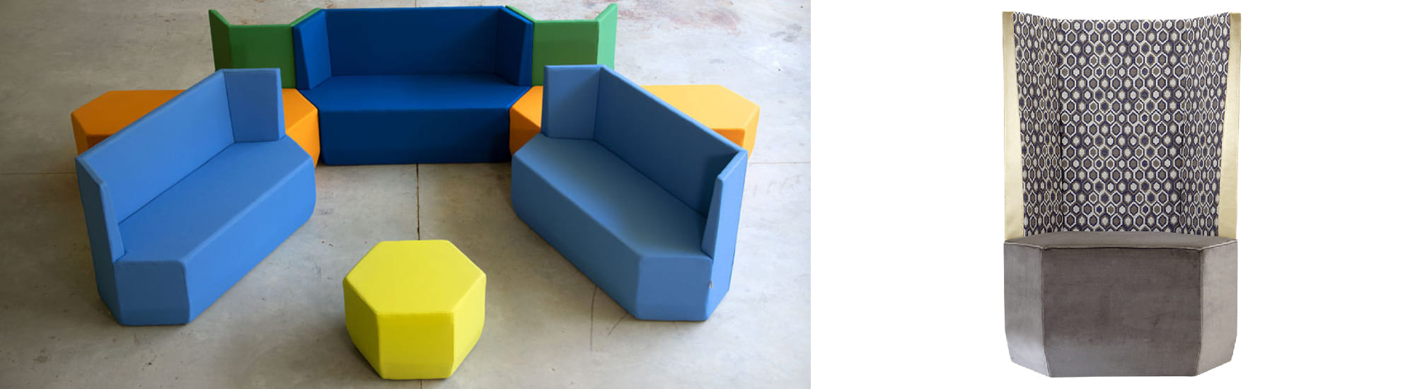 pouf connecté
