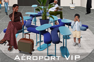 mobilier aeroport