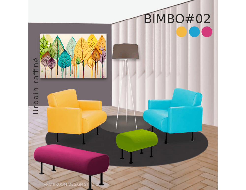 fauteuil salle d attente cabinet dentaire mobilier medical d accueil bimbo02