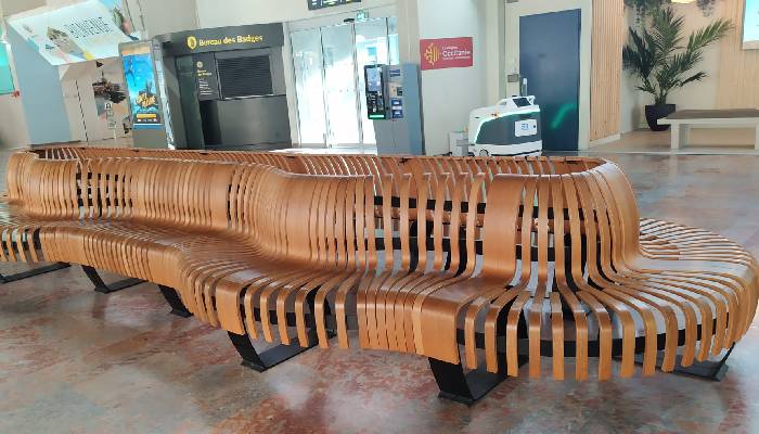 amenagement design biophilique aeroport montpellier