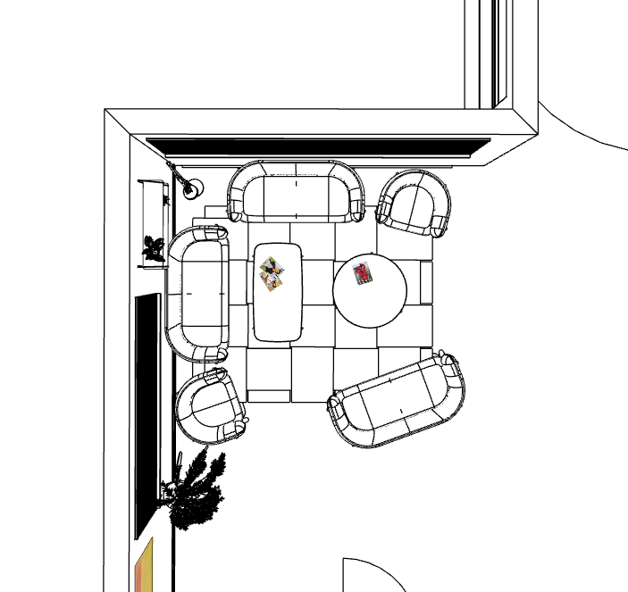 plan 2d agencement salle attente cabinet medical