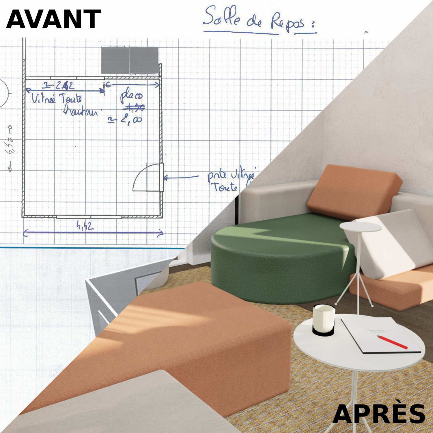 salle attente relooking avant apres lilipopart