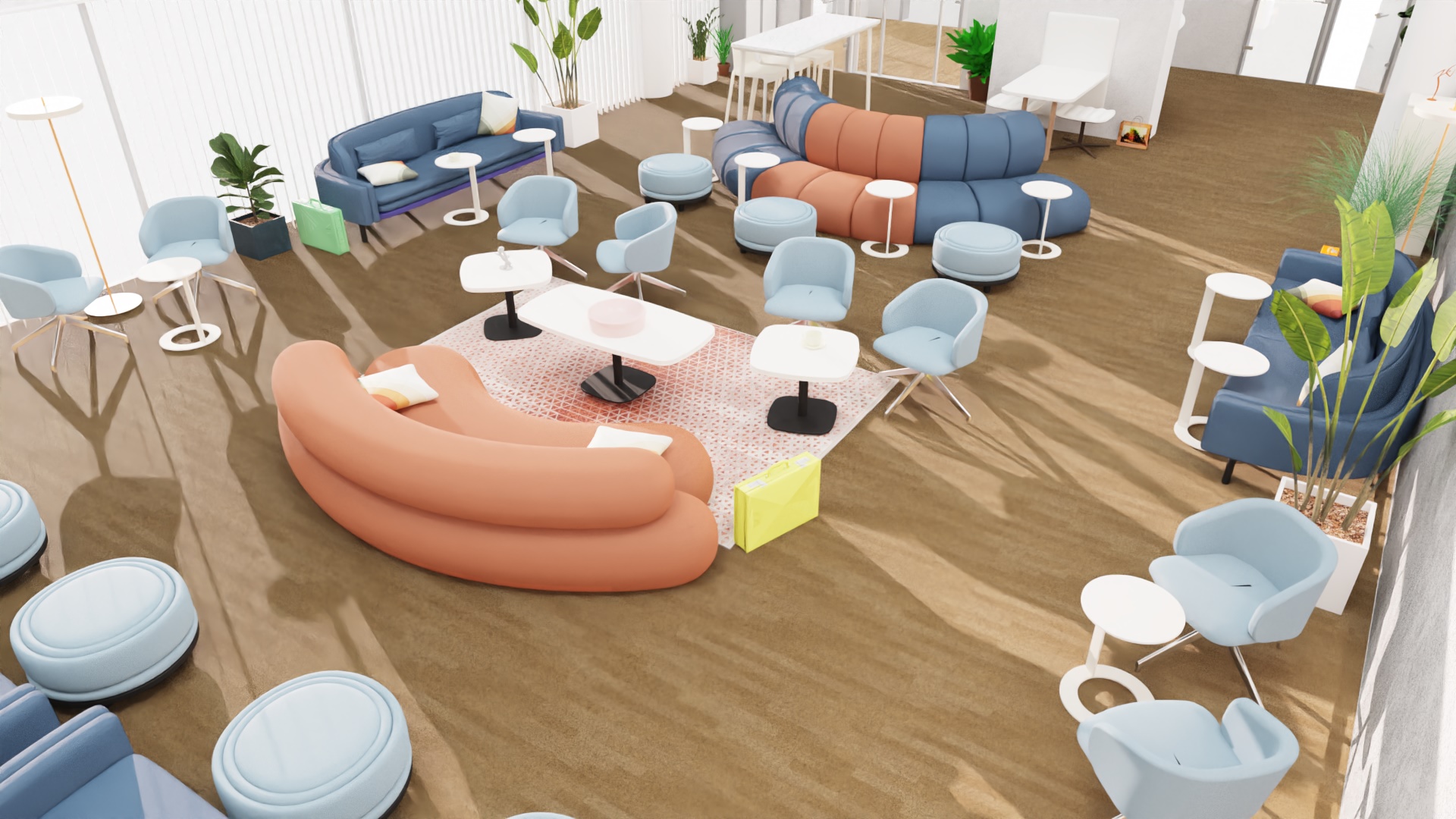 amenagement sallon lounge vip gare station lilipopart