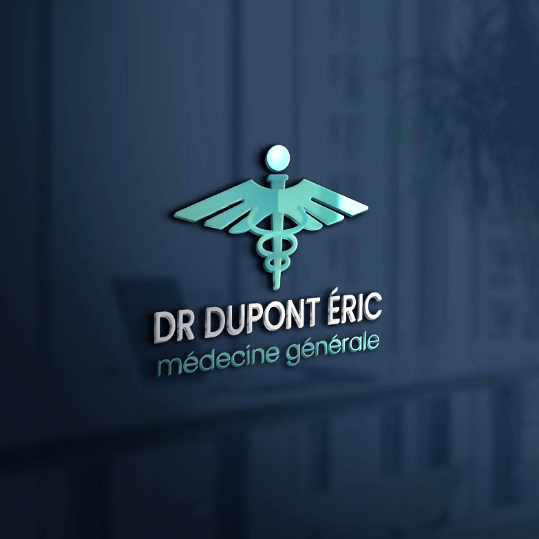 3d logo mockup on glass wall photopea