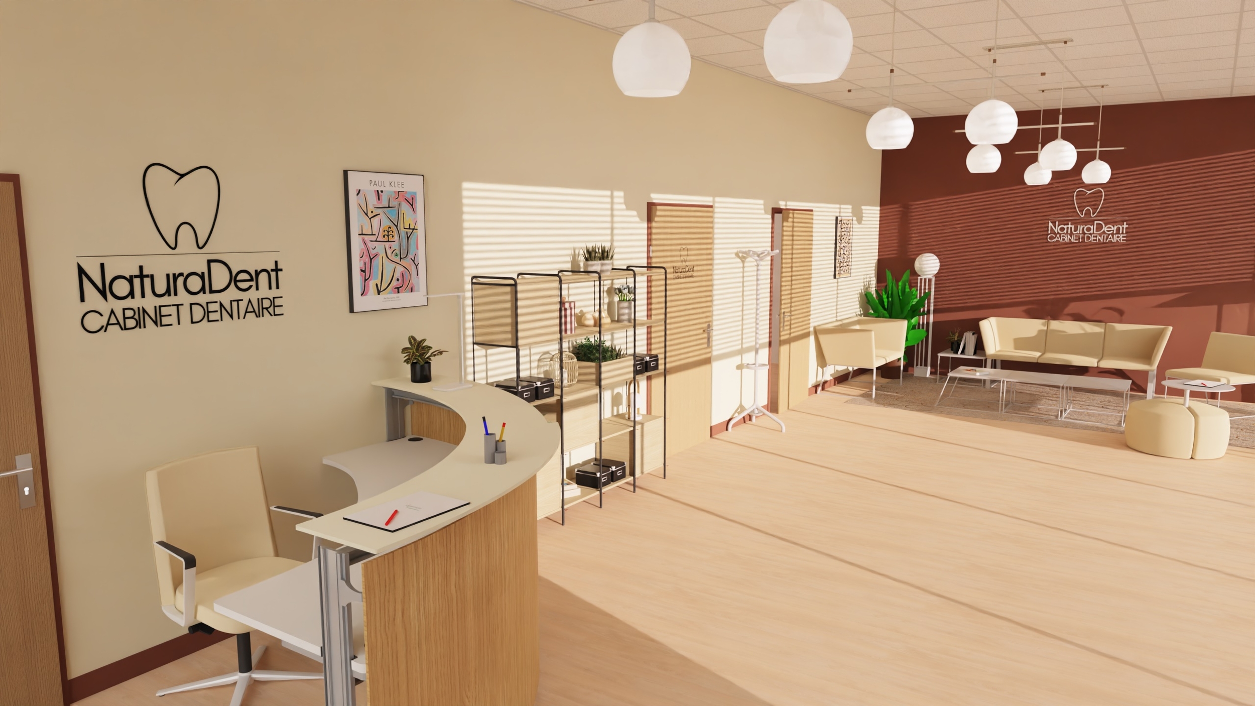 decoration amenagement salle attente cabinet dentaire