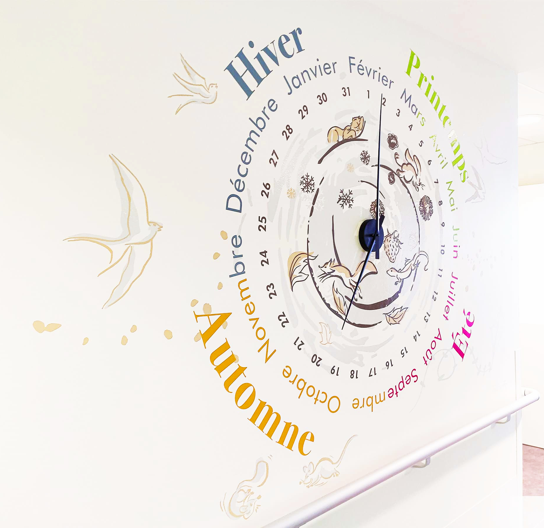 decoration murale hopital enfant clinique