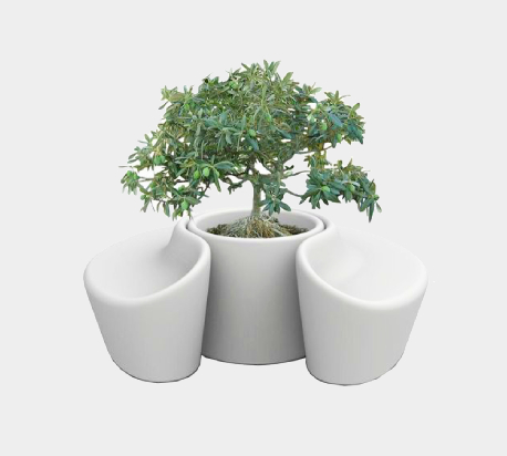 banc public arbre
