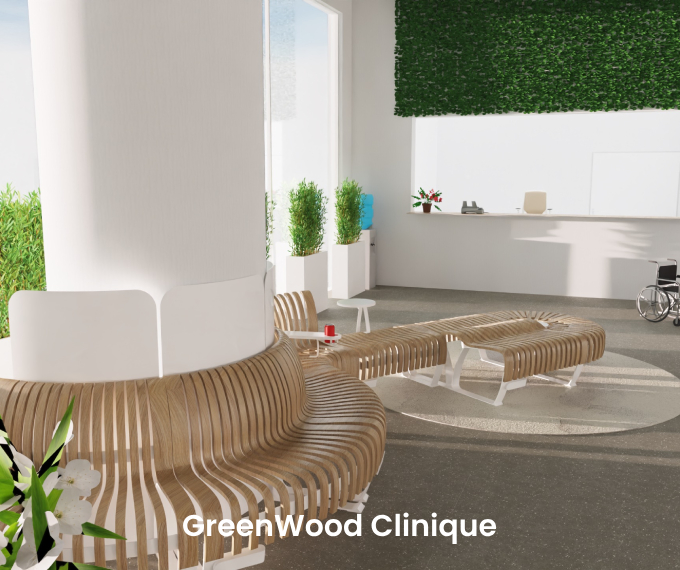 mobilier bois clinique
