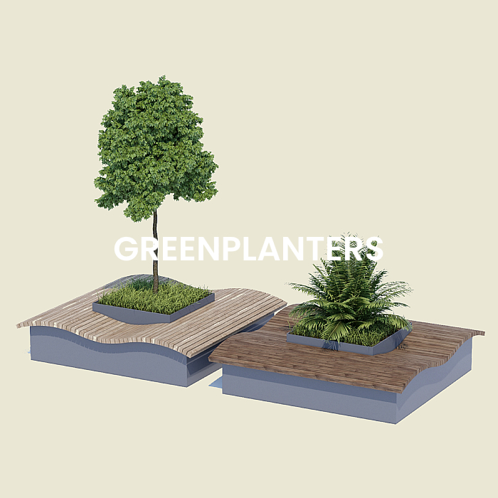 Mobilier bois vegetalise