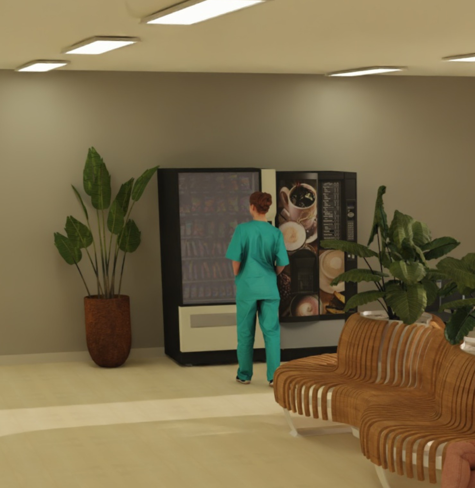 espace cafe salle attente centre radiologie imagerie medicale