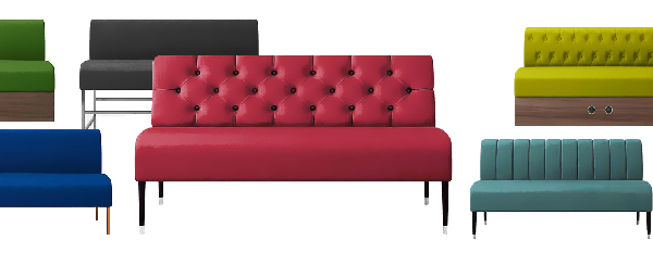 Banquette DAIKI dossier capitonné design