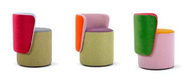 Fauteuil rond design Pacha pour salon de thé