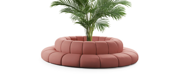 Banquette demi-lune EPSILON
