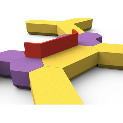 Composition CUBIKO pour grands espaces d'attente