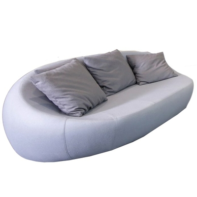 Canapé GALET 195cm - tissu ou cuir