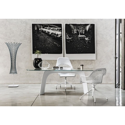 Grande table de bureau consultation CRISTIES - 200cm ou 220cm